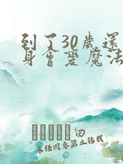 到了30岁还单身会变魔法师动漫