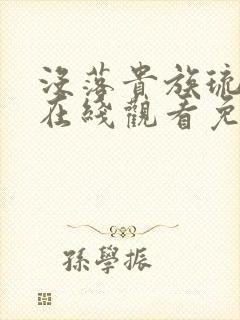 没落贵族琉璃川在线观看免费全集