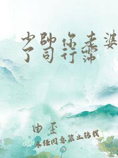 少帅你老婆又跑了司行霈