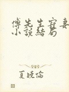 傅先生宠妻无度小说结局