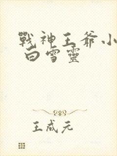 战神王爷小王妃 白雪灵