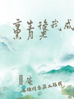重生后我成奸臣黑月光