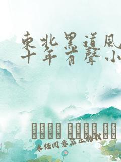 东北黑道风云二十年有声小说免费听