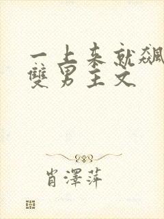 一上来就飙车的双男主文