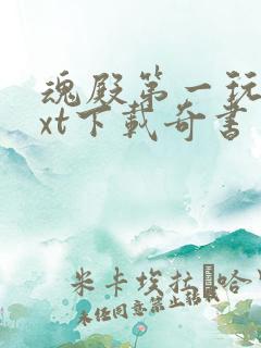 魂殿第一玩家txt下载奇书网