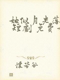 她似月光落我心 短剧 免费看