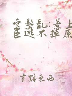 云鬓乱:惹上奸臣逃不掉原著小说