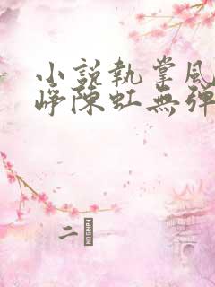 小说执掌风云萧峥陈虹无弹窗