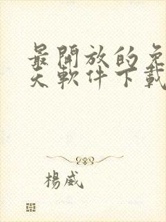 最开放的免费聊天软件下载