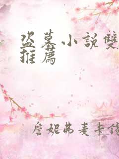 盗墓小说双男主推荐