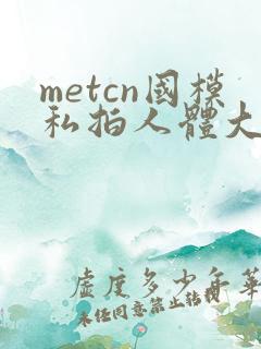 metcn国模私拍人体大尺度