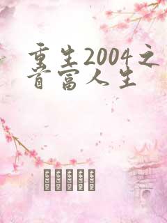 重生2004之首富人生
