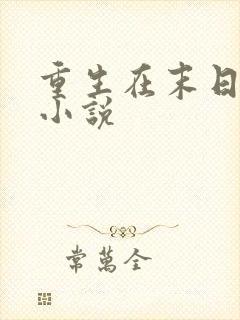 重生在末日前的小说