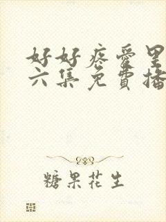 好好疼爱里面第六集免费播放