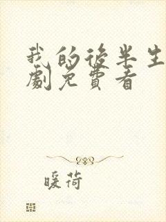 我的后半生连续剧免费看