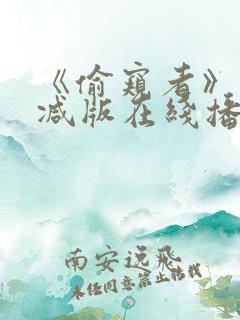 《偷窥者》未删减版在线播放