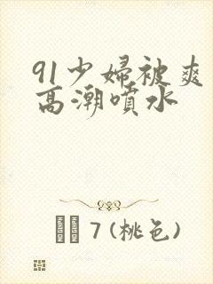 91少妇被爽到高潮喷水