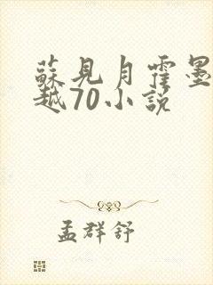 苏见月霍墨白穿越70小说