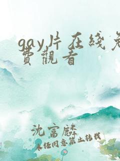 gay片在线免费观看