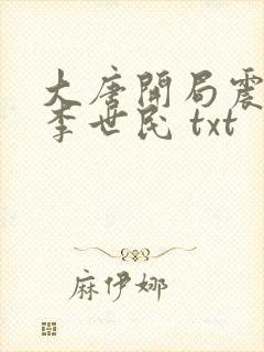 大唐开局震惊了李世民 txt