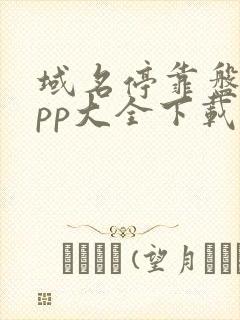 域名停靠盘他app大全下载2024