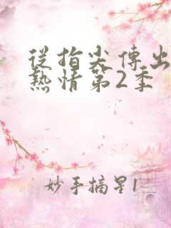 从指尖传出真挚热情第2季