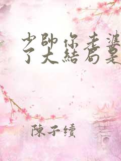 少帅你老婆又跑了大结局是怎样的