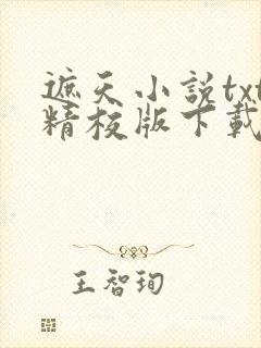 遮天小说txt精校版下载