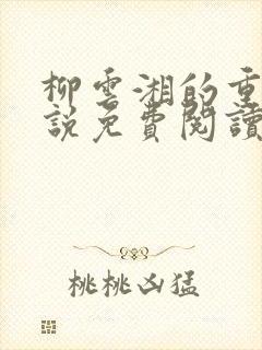 柳云湘的重生小说免费阅读全文