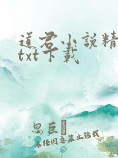 道君小说精校版txt下载