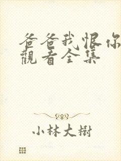 爸爸我恨你在线观看全集