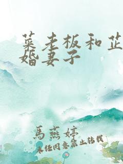 菜老板和芷珊新婚妻子