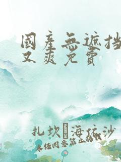 国产无遮挡又黄又爽免费