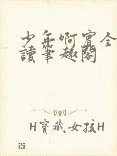 少年啊宾全文阅读笔趣阁