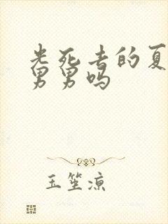 光死去的夏天是男男吗