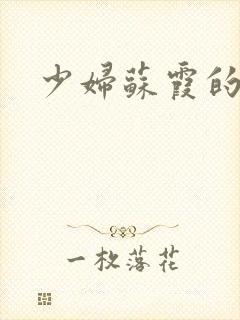 少妇苏霞的沉沦