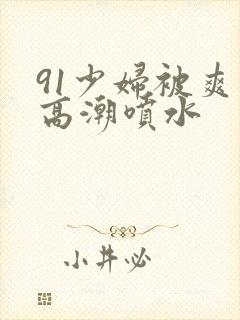 91少妇被爽到高潮喷水