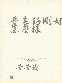 爱来的刚好结局怎么样