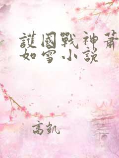 护国战神萧战穆如雪小说
