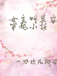 女主叫慕容雪的穿越小说