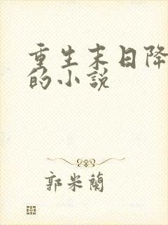 重生末日降临前的小说