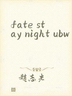 fate stay night ubw网盘