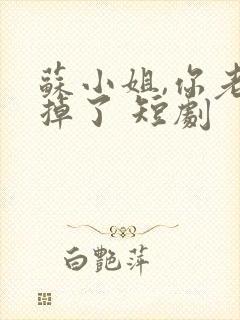 苏小姐,你老公掉了 短剧