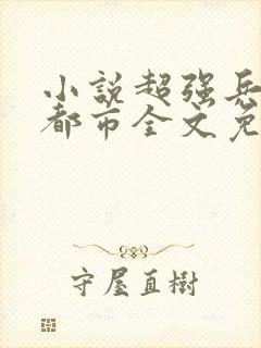 小说超强兵王在都市全文免费阅读