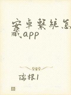 安卓系统怎样隐藏app