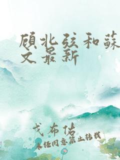 顾北弦和苏o全文最新