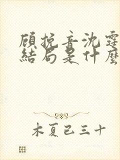 顾挽音沈霆骁大结局是什么