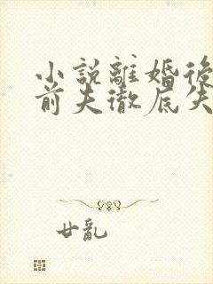 小说离婚后豪门前夫彻底失了控最新章节