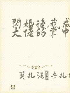 闪婚后,我成了大佬的掌中之物短剧