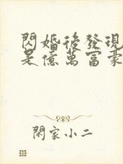 闪婚后发现老公是亿万富豪桃灼灼